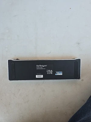StarTech DK30CH2DEP Triple 4K Monitor USB-C Dock No AC Adapter Untested - Image 1 of 4
