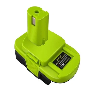 Battery Adapter for Dewalt XR DCB & Milwaukee M18 18V to Ryobi Power Drill Tools