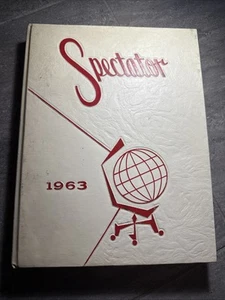 Wayne Memorial High Yearbook 1963 Spectator Michigan - Picture 1 of 18