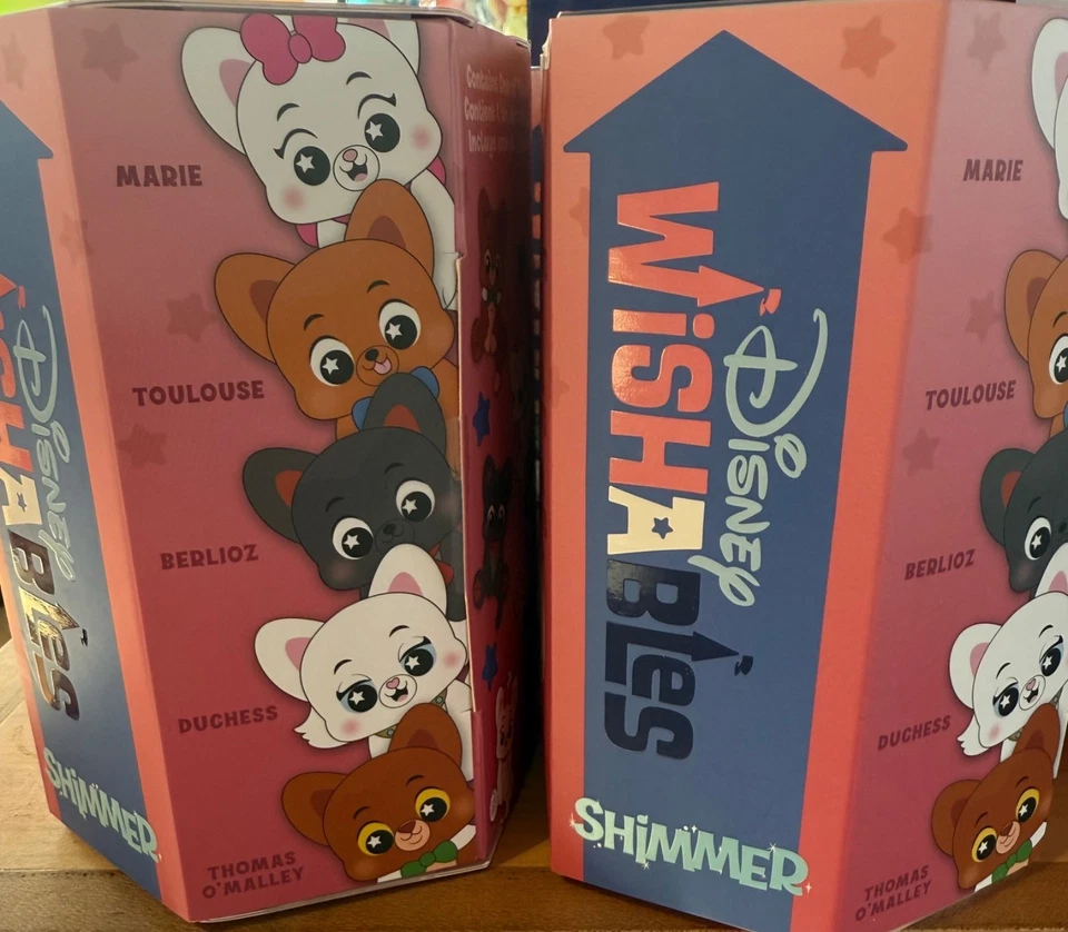 Disney Wishables Shimmer Aristocats Caja Misteriosa Peluche Sellado Nuevo Marie Foto 1 de 1