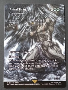 Astral Titan - Primeval Titan (Showcase) Final Fantasy: Through the Ages Regular - Picture 1 of 2