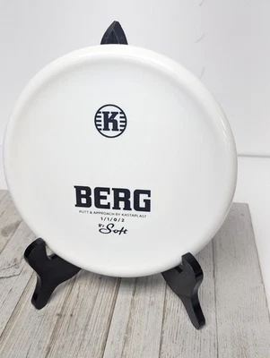 全新 Kastaplast K1 软质 Berg Disc 高尔夫圆盘 173 克 白色  — 第 1/4 张图片