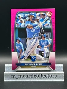 Salvador Perez 2023 Bowman #16 Fuchsia Parallel /299 Kansas City Royals - Picture 1 of 3