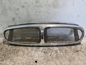 Jaguar X-Type Front Grille &Badge Center Chrome Mesh Grill 2007 Pre-Facelift OEM - Picture 1 of 14