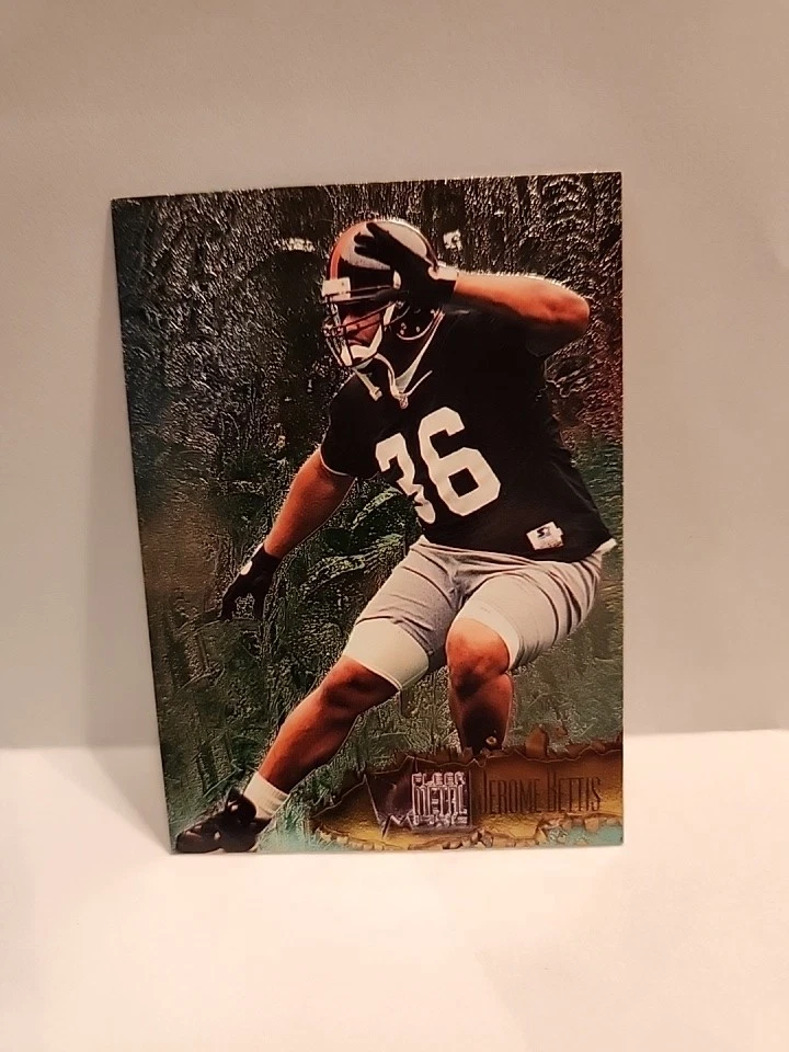 1996 Fleer Metal Jerome Bettis #96 - Image 1 of 2