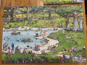 Heye 1500 Piece Jigsaw Puzzle, Complete. ‘Hot dogs’ By Blachon - Picture 1 of 5