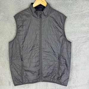 Southern Tide Vest Mens L Gray Full-Zip 100% Polyester Lightweight Casual - Picture 1 of 8