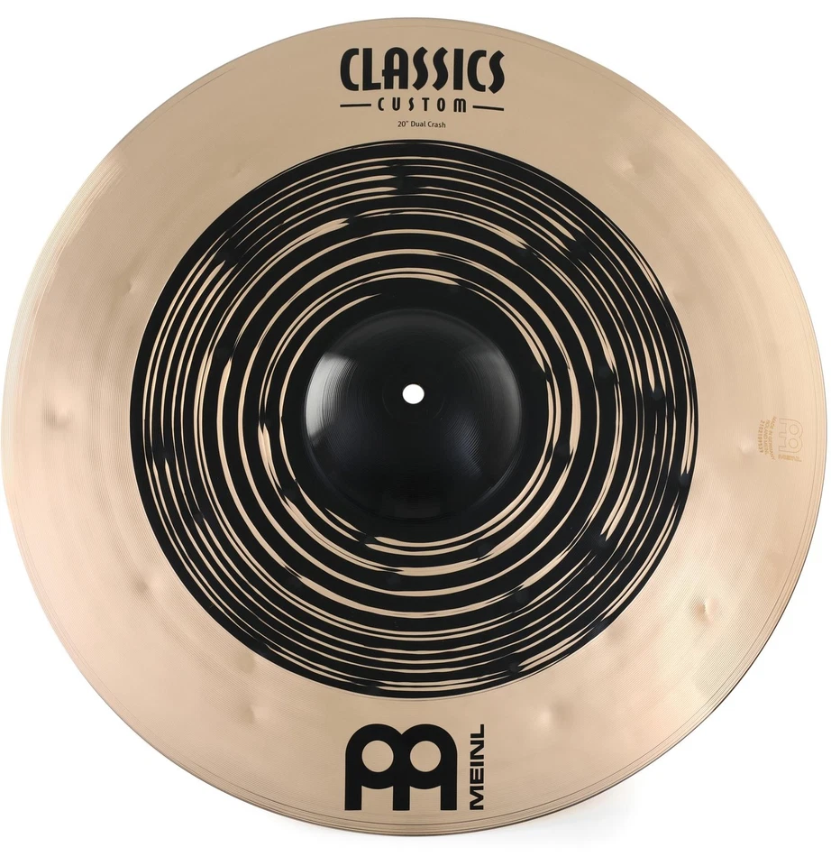 Meinl Cymbals 20 pulgadas clásicos personalizados doble choque (paquete de 2) paquete Foto 1 de 1