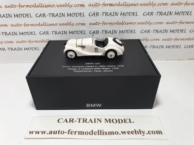 BMW 328 Primo assoluto classe 2 Mille Miglia 1938 - Minichamps DEALER PROMO 1:43 - Immagine 1 di 4