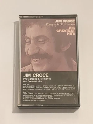 Jim Croce - Photographs & Memories Greatest Hits, Cassette (1974, Atlantic) Used Foto 1 de 4