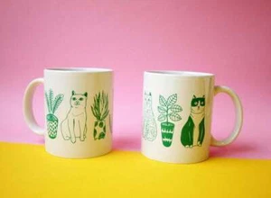 Cats and Plants - Mug - Able And Game - Bild 1 von 1