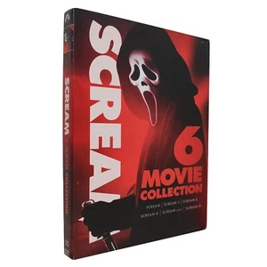 Scream 6-Movie Collection The Complete 1-6 (DVD, 6-Disc Box Set) New - Afbeelding 1 van 3