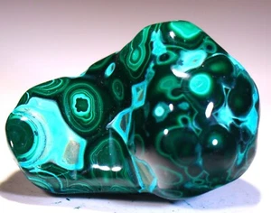 2.6 inch 5.4 oz Top Vivid Chrysocolla with Malachite, Congo! CR399 - Picture 1 of 4