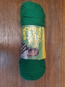 Dupont Filato Acrilico 4 Listi Peso Acurato 3 Oz Verde Vibrante #8751 - Foto 1 di 5