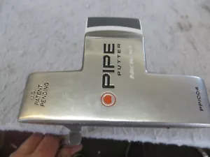 NICE NICKENT PIPE PP/004 PUTTER NICKENT STEEL 34" MENS RH - Picture 1 of 7