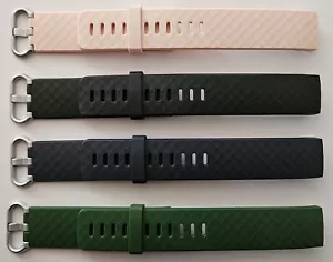 NEU - - - 4 ARMBÄNDER für FITBIT CHARGE 3 und CHARGE 4 - Bild 1 von 3