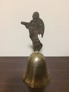 Vintage Messing Winkel Glocke  - Bild 1 von 3