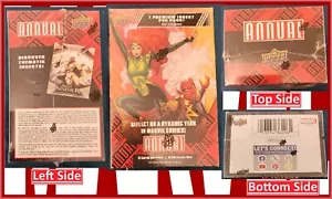 UD 2023-24 MARVEL ANNUAL Blaster New Factory SEALED 1 Premium Insert Card Pack - Picture 1 of 7