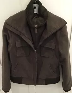 THE PEOPLE HAVE SPOKEN BRAUNE HERRENJACKE GRÖSSE LARGE HERBST WINTER MANTEL - Bild 1 von 12
