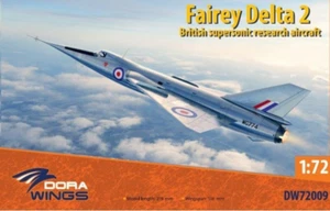 1/72 Research Aircraft :Fairy Delta 2 [RAF] #DW72009 : DORAWINGS - Picture 1 of 10