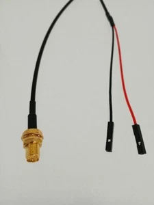 Cable de prueba RP-SMA hembra macho a Dupont 2,54 mm 1 pin hembra RG316 6" ~ 10 FT - Imagen 1 de 1