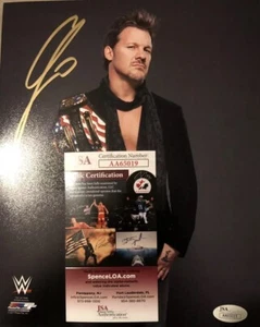 CHRIS JERICHO WWE WCW AEW SIGNED AUTOGRAMM 8x10 FOTO JSA COA - Bild 1 von 1