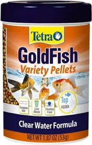 Tetra Goldfish Variety Pellets, Balanced Diet, 1.87 Ounce - Picture 1 of 8