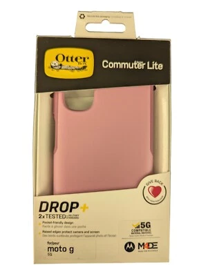 OtterBox Commuter Lite Series Motorola- Moto G (Apenas) 5G Rosa Roxo W5 - Imagem 1 de 3