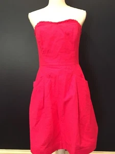 Lilly Pulitzer Pink Strapless Mini Lace Jaquard Blossom Dress - Picture 1 of 7