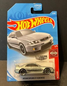 Hot Wheels NISSAN SKYLINE GT-R BCNR33 *ZAMAC* JDM Walmart Exclusive 1/64 - Picture 1 of 12