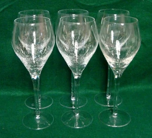 Pier One REFLECTIONS Wine Glasses SET OF SIX More Items Here - Picture 1 of 3
