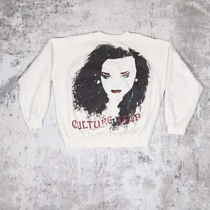 Culture Club Waking Up With The House On Fire 1984 Vintage Crew Neck - Picture 1 of 2