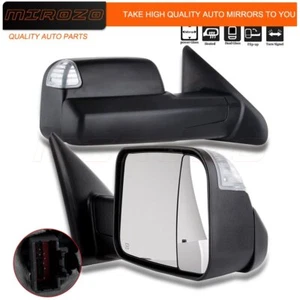MIROZO For 02-08 Dodge Ram 1500 2003-2009 2500 3500 Mirrors Power Heated Signals - Picture 1 of 9