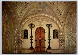 Postcard Chapelle Saint-Pierre de Villefranche-Sur-Mer France Eyes Door - Picture 1 of 2