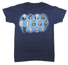 Doctor Who Mens T-Shirt - 13 Doctor Kitty Cat Portraits