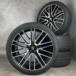 Sommerräder Porsche Macan III 21" Original Turbo V Felgen S GTS 95B044668J TOP - Bild 1 von 10