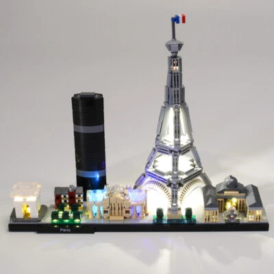 NEW LED Light Kit for Architecture Paris LEGOs 21044 Lighting Building - Image 1 of 4
