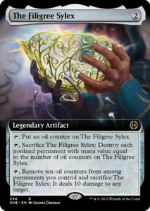The Filigree Sylex Extended Art Phyrexia: All Will Be One Magic The Gathering Raro - Imagen 1 de 1