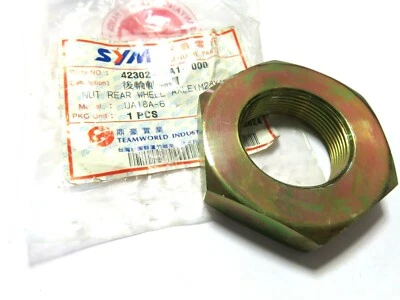 OEM SYM ATV Trackrunner 250 Rear Axle nut  42302-RA1-000 - Image 1 of 3