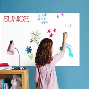 Whiteboard Writing Film Single Side Adhesive Sticker Decals home Office using - Picture 1 of 15