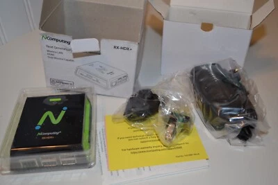 NComputing RX-HDX+ Model NCFG00118 Next Generation Thin Client Terminal - Image 1 of 2
