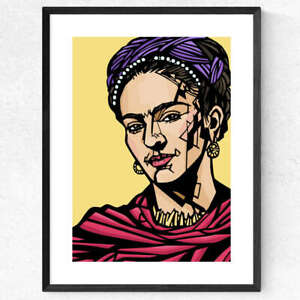Frida Kahlo art print - Archival Quality Print - Mexican art Wall decor