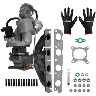 Turbo Turbocharger Kit for Volkswagen Tiguan CC Eos GTI 2.0L CCTA  2009-2015 Foto 1 de 4