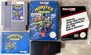 RARO Nintendo NES Monster in my Pocket - Nintendo NES CIB embalaje original instrucciones - Imagen 1 de 20