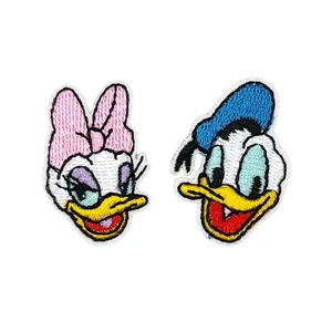 Donald Duck Daisy Duck Patch Aufnäher Bügelbild Flicken Applikation Enten Duck - Picture 1 of 12