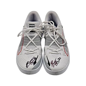 Breanna Stewart Autographed 2021 WNBA Game Used Puma White Nitro Sneakers - Picture 1 of 5