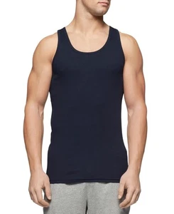 Tommy Hilfiger Men's 2-Pack 100% Cotton Classics Tank Top Shirts Black Size S - Picture 1 of 1