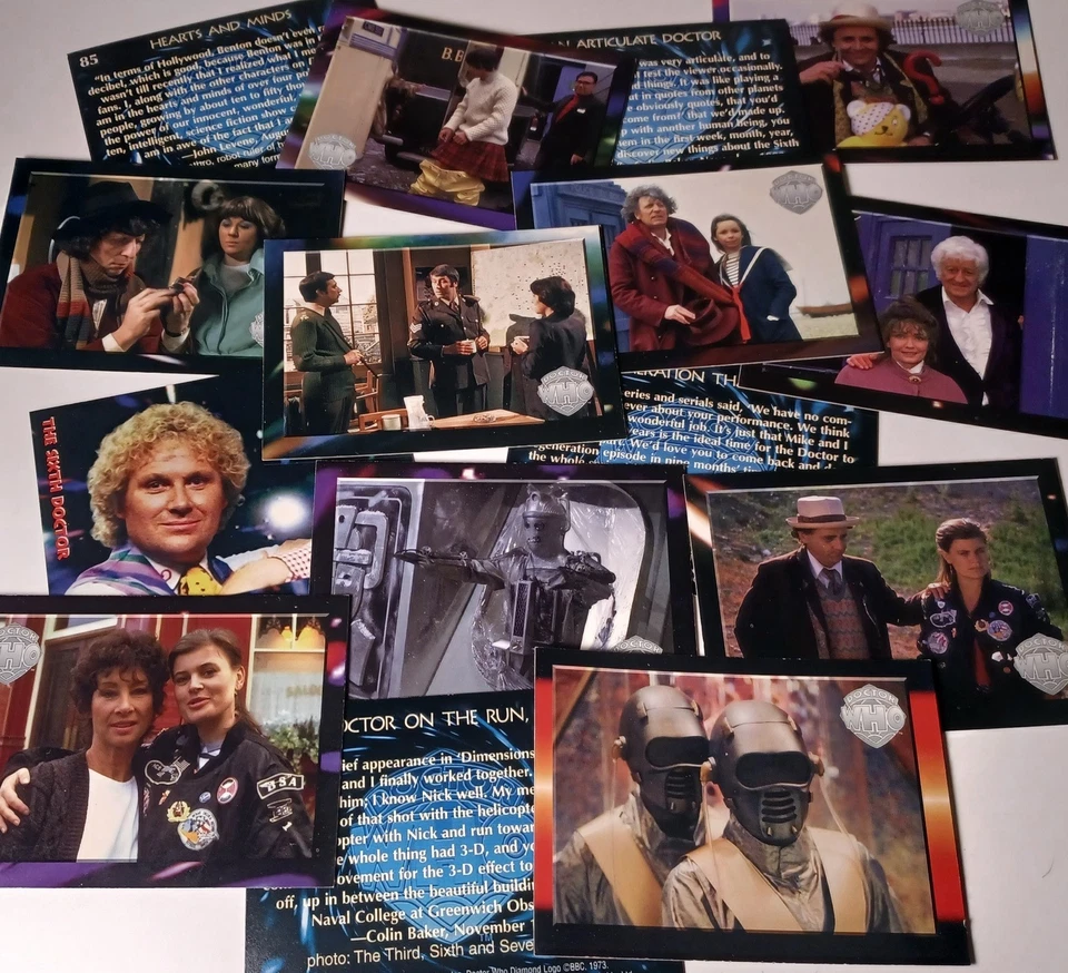 Tarjetas coleccionables Doctor Who serie 4 Cornerstone 1996 completa tu set que elijas Foto 1 de 1