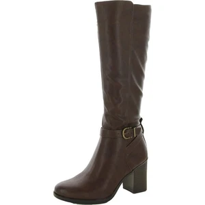 Naturalizer Womens Joslynn Faux Leather Tall Knee-High Boots Shoes BHFO 4624 - Picture 1 of 9
