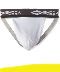 Shock Doctor Athletic Core Supporter Coppa Tasca Jock Strap Protezione Ragazzi Large - Foto 1 di 8